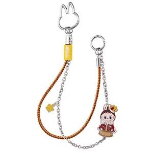 Pop Mart Labubu The Monsters Let's Checkmate Series King Pendant